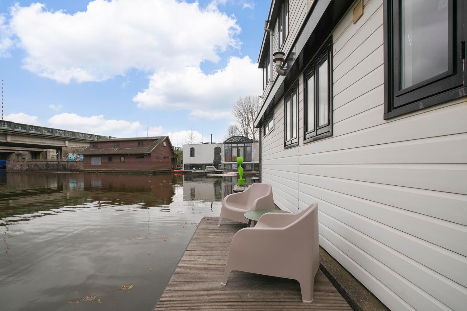 Houseboat The New Lake - Nieuwe Meer Амстердам Екстериор снимка