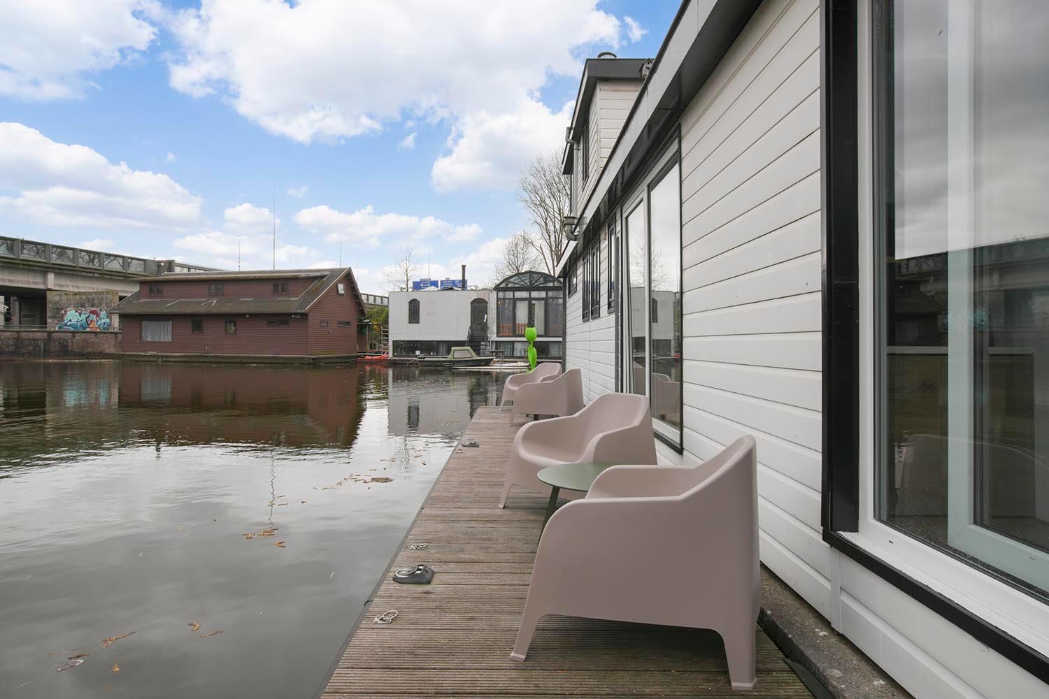 Houseboat The New Lake - Nieuwe Meer Амстердам Стая снимка